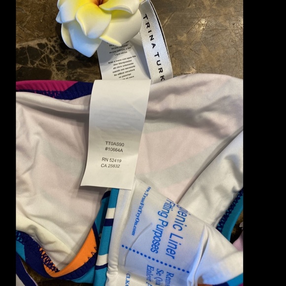 Trina Turk Womens Catch A Wave Bikini Bottom 2 - Picture 7 of 8